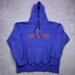 Champion Boise State Broncos Hoodie Mens Large Blue Football Sweatshirt